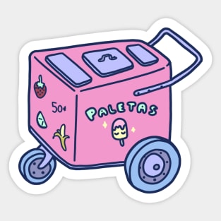 Paleta Man Sticker